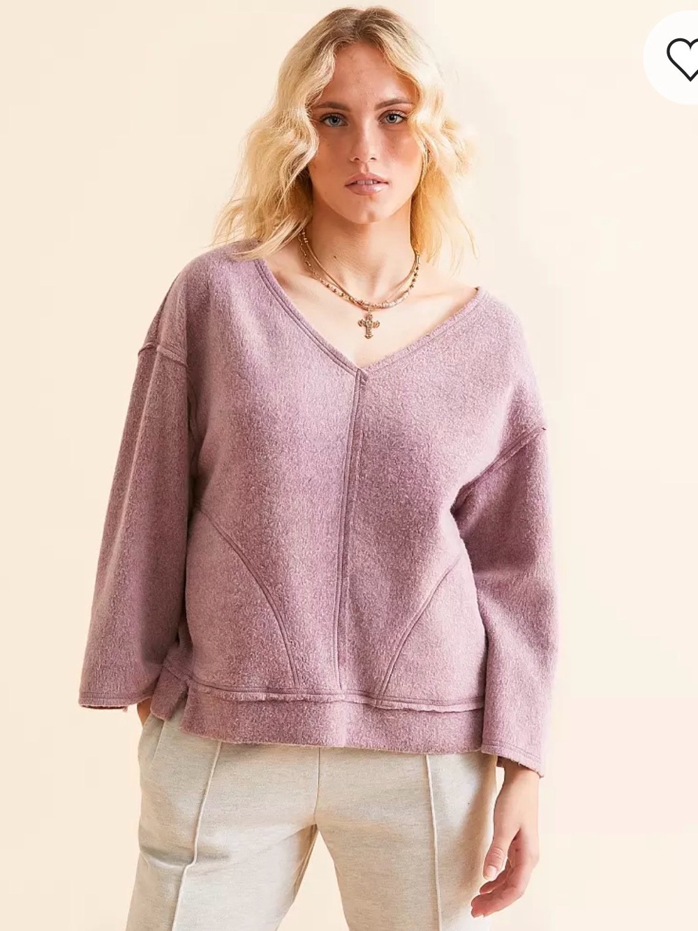 Free people day off oversized sweater size medium